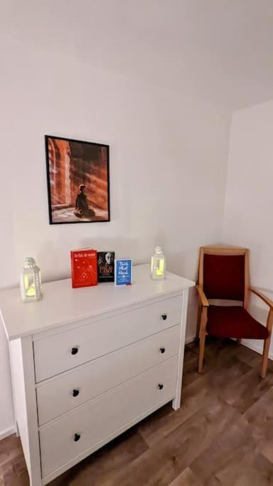 Fewo Im Lehm-Fachwerkhaus Erfurt Mit 3 Einzelnen Schlafzimmern Je Mit Tv Exteriör bild