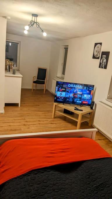Fewo Im Lehm-Fachwerkhaus Erfurt Mit 3 Einzelnen Schlafzimmern Je Mit Tv Exteriör bild