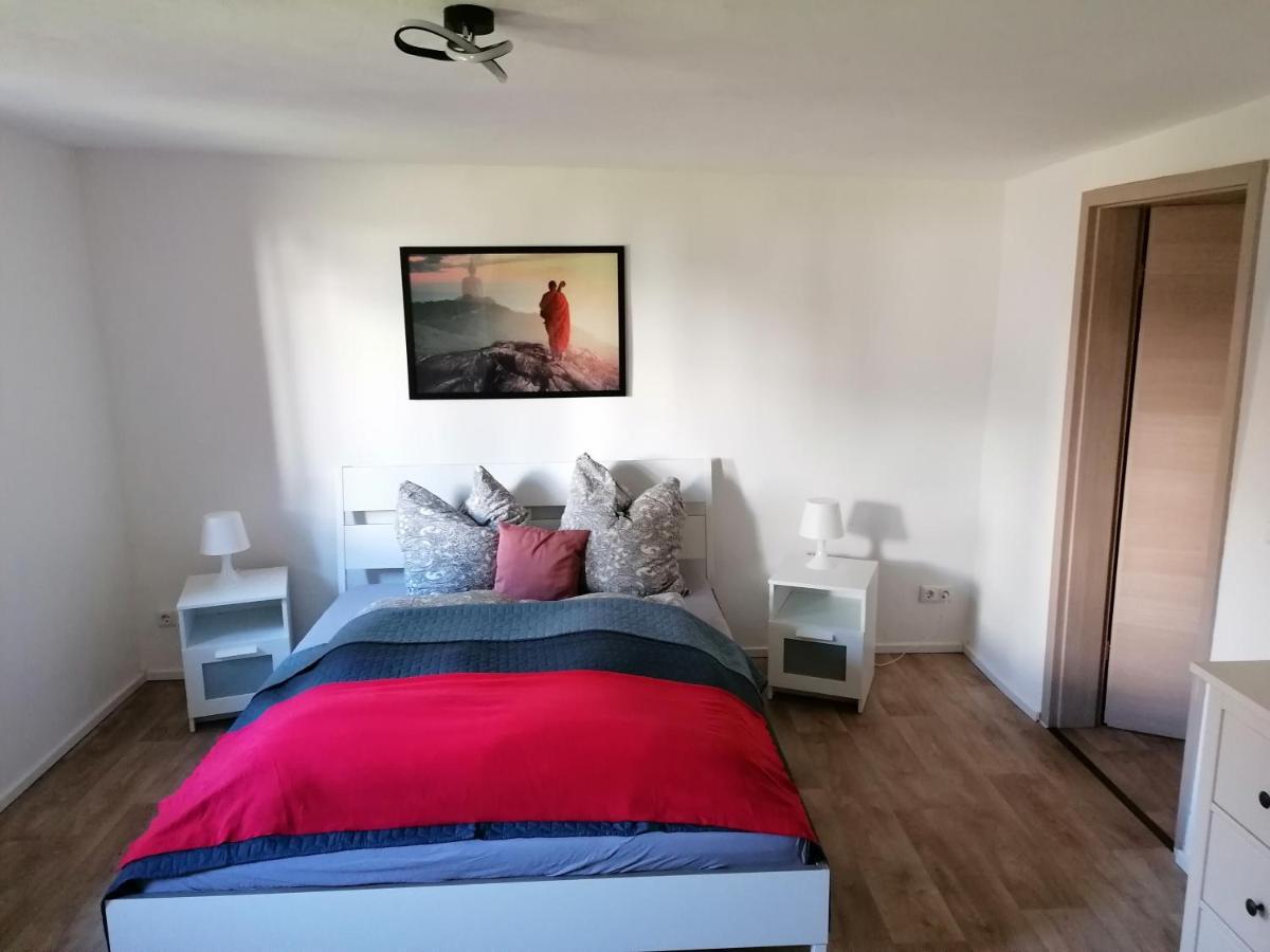 Fewo Im Lehm-Fachwerkhaus Erfurt Mit 3 Einzelnen Schlafzimmern Je Mit Tv Exteriör bild